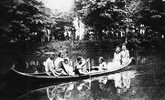 Canoeing on the Neshaminy Creek - The beautiful, idyllic Neshaminy transformed into a roaring flood in 1955 courtesy of Hurricane Diane. A young woman drowned when her car was swept off street road into the creek.