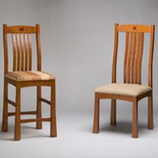 Cherry Chair and Bar Stool - Cherry Chair and Bar Stool