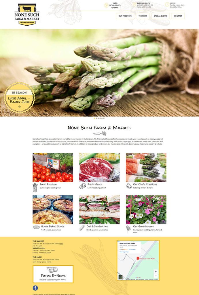 None Such Farm website