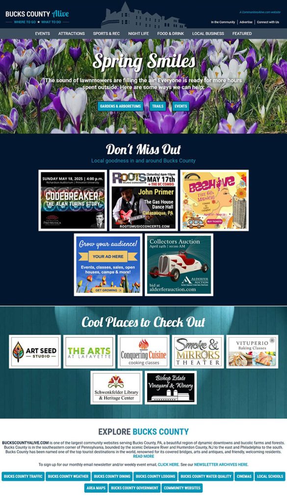 Communities Alive website